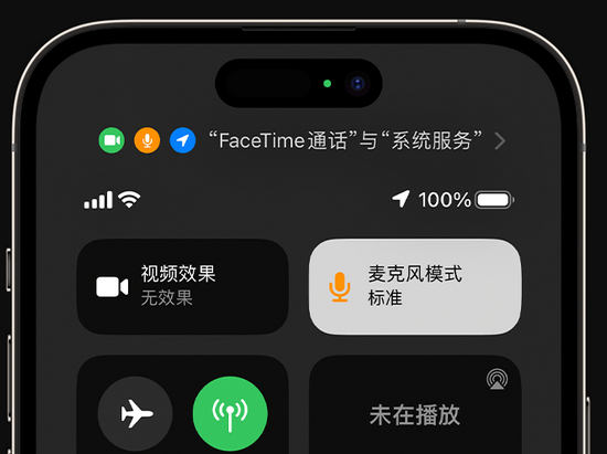 永顺苹果授权维修网点分享iPhone在通话时让你的声音更清晰 