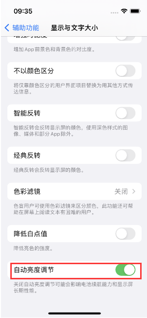 永顺苹果15维修店分享iPhone 15 Pro系列屏幕亮度 